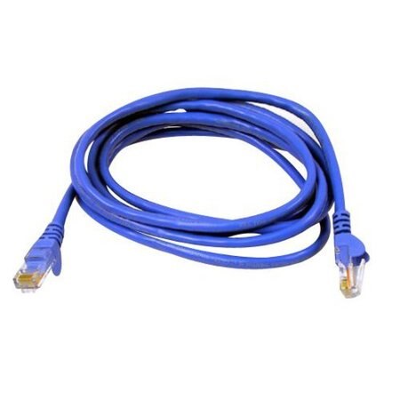 BELKIN Cable, Cat6, Utp, Rj45M/M, 10, Blu, Patch, Mo A3L980-10-BLU-M
